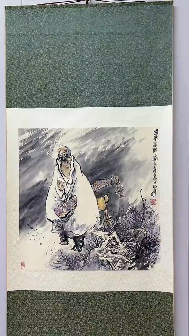 国画庄寿红-4平尺-人物国画