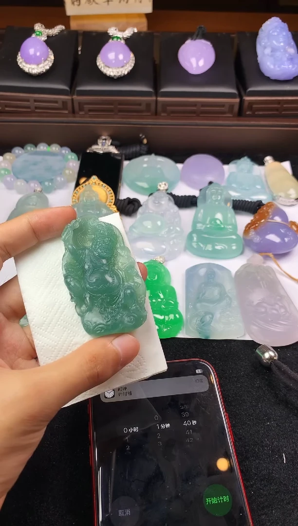 未镶嵌定制翡翠幸***～PA毛货不退不换