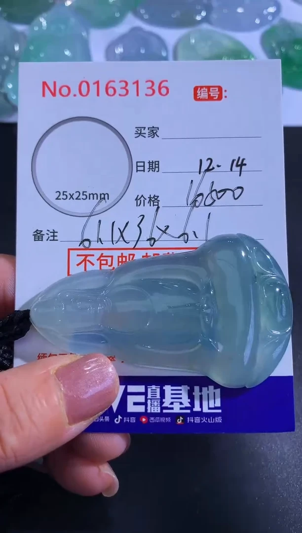 颈饰未镶嵌翡翠坚**底！