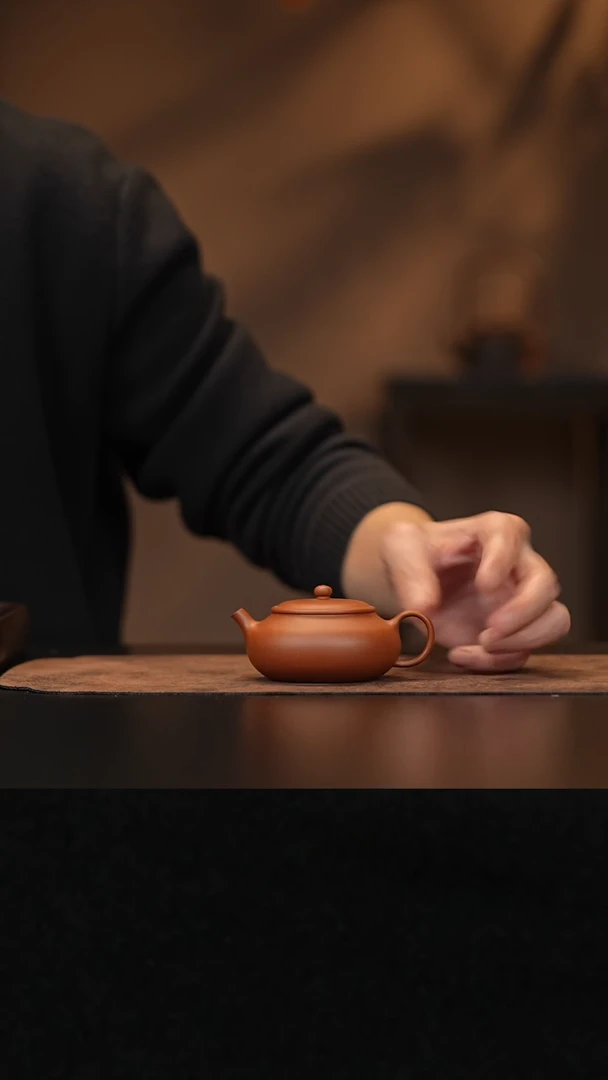 【闪购商品】紫砂茶壶允禾斋 红泥 明式宣炉 