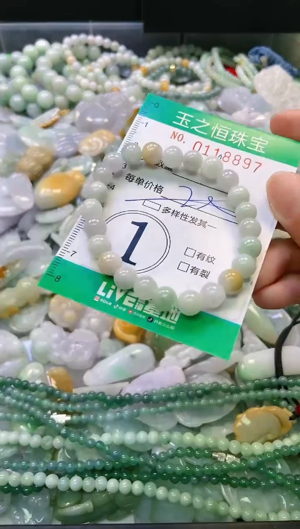 翡翠未镶嵌颈饰闪购0118897多样性发其一