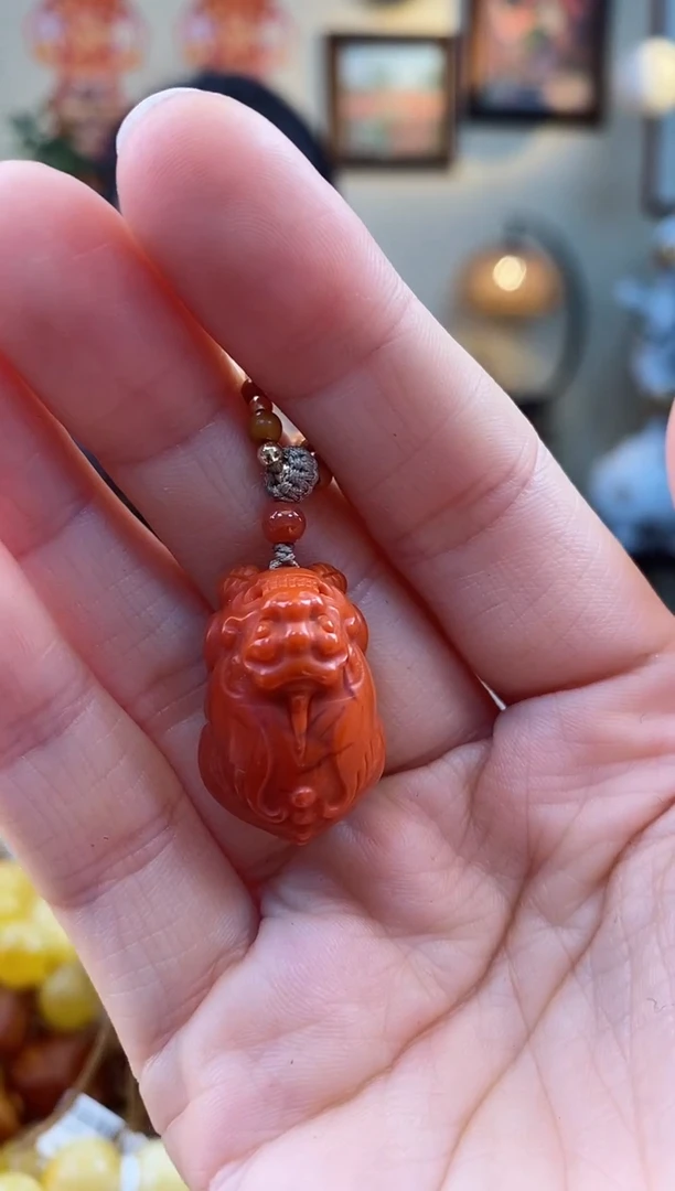 【闪购商品】南红玛瑙颈饰未镶嵌吊坠（多样性发其一）