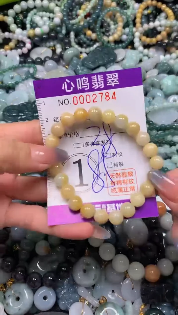 颈饰未镶嵌翡翠闪购002784