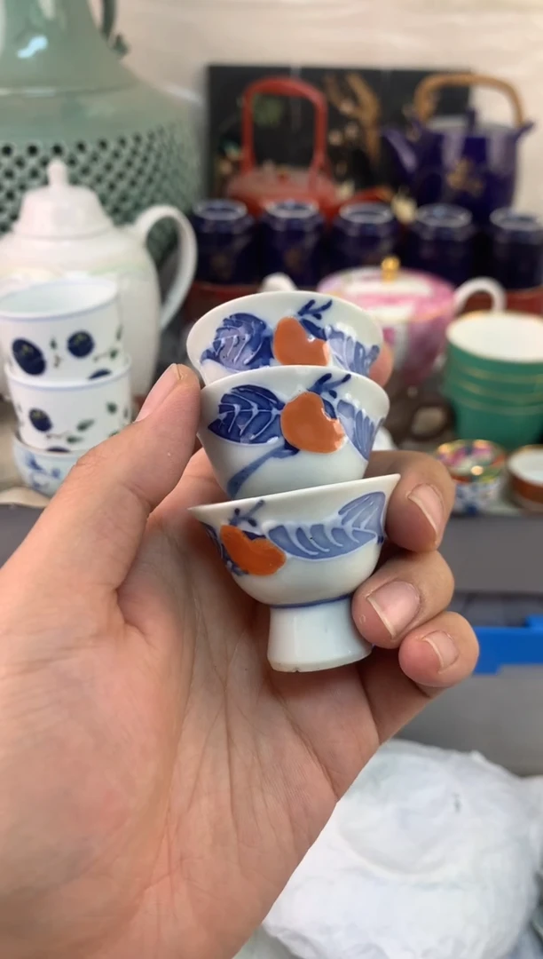 【闪购商品】瓷片茶杯酒杯茶盏