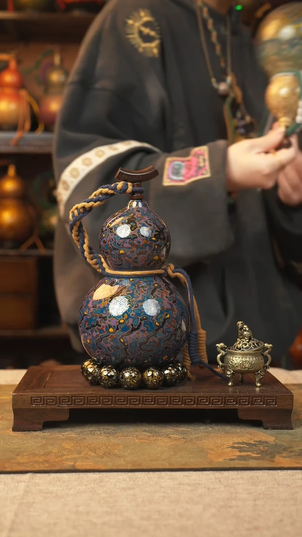 【闪购商品】143大漆葫芦一物一拍记葫堂出品