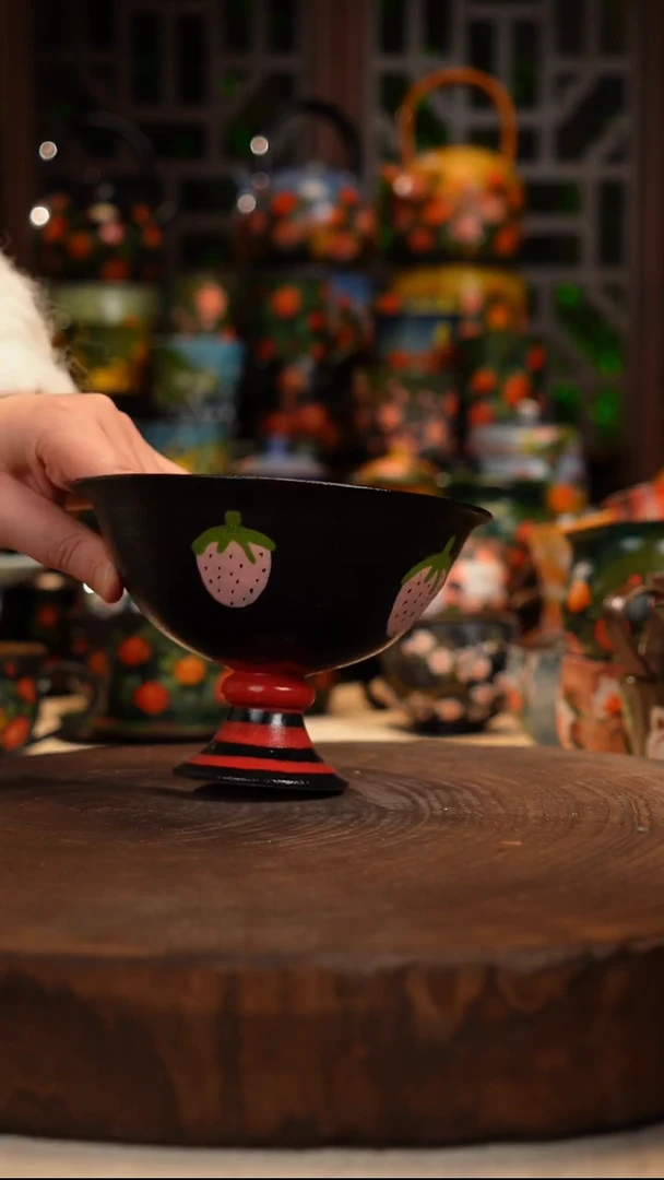 油画 手绘 釉下彩