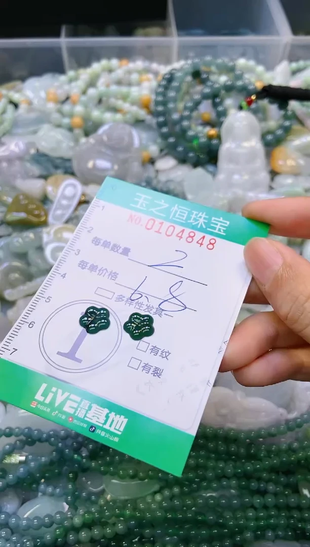 翡翠未镶嵌颈饰闪购0104848