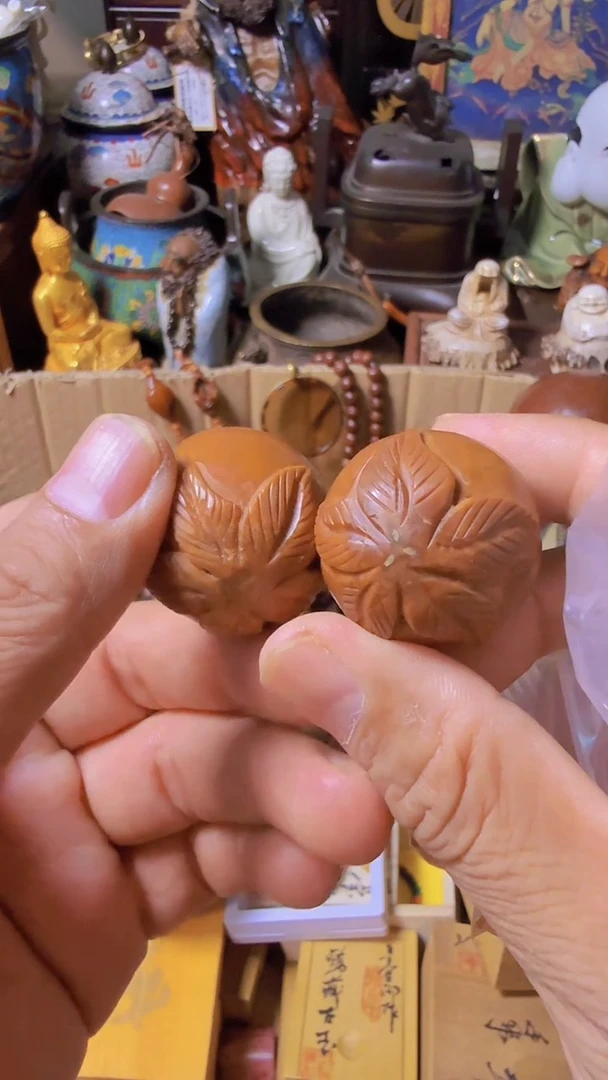 回流直播间手把件摆件瓷器