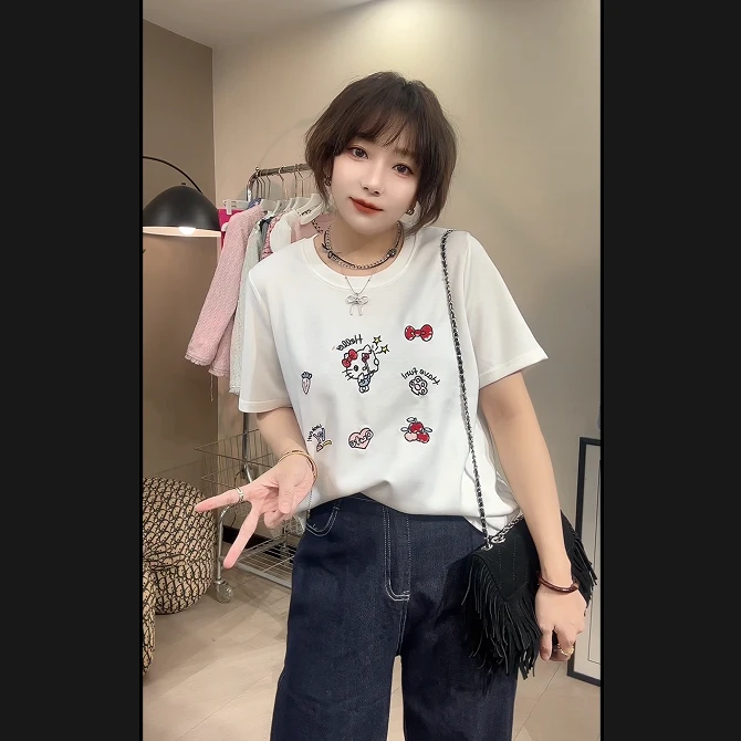 卡通减龄半袖T恤