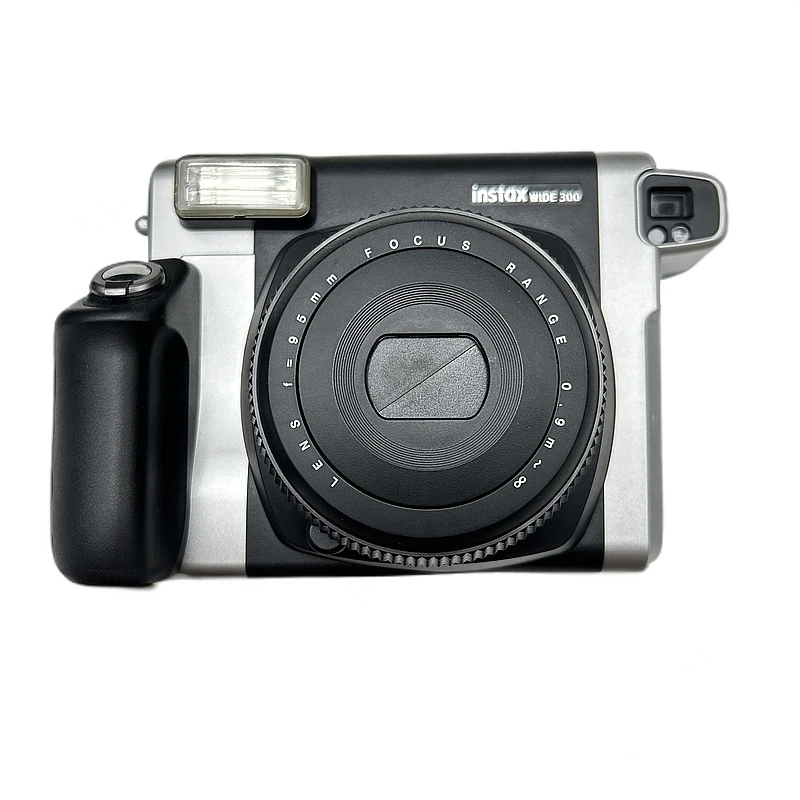 9新 Fujifilm/富士 拍立得instax WIDE 300 摄影 复古 黑色有裂痕