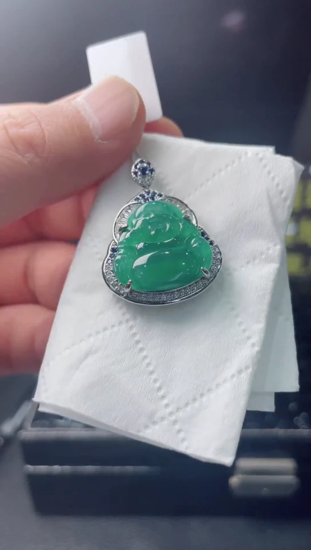 颈饰未镶嵌翡翠翡翠多样性发其一