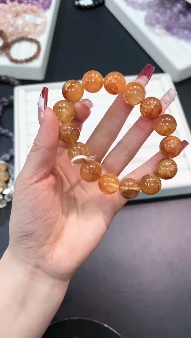 【闪购商品】水晶手串未镶嵌77f多样性发其一/1条默认微瑕