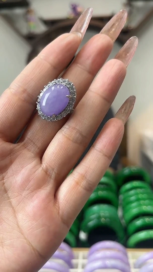 【闪购商品】翡翠戒指未镶嵌a22 戒指