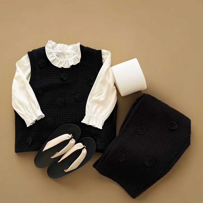 儿童休闲0005长袖外套百搭时尚精品童装气质小香风洋气针织打底