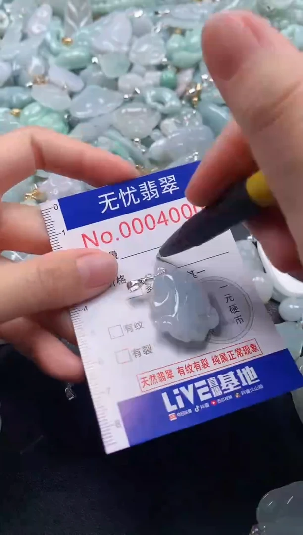 颈饰未镶嵌翡翠4000