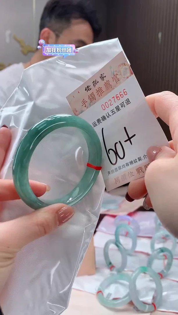 未镶嵌手镯翡翠李*舟天然缅甸A货翡翠