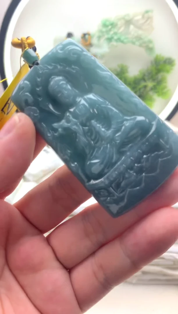 颈饰未镶嵌翡翠阿弥陀佛