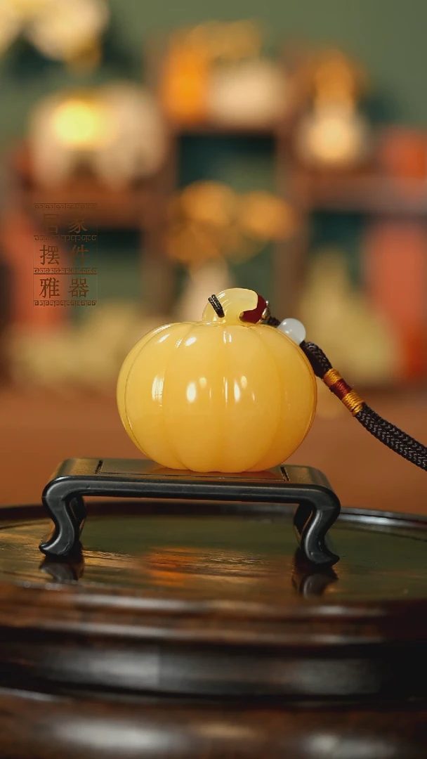 玉《福运南瓜》摆件