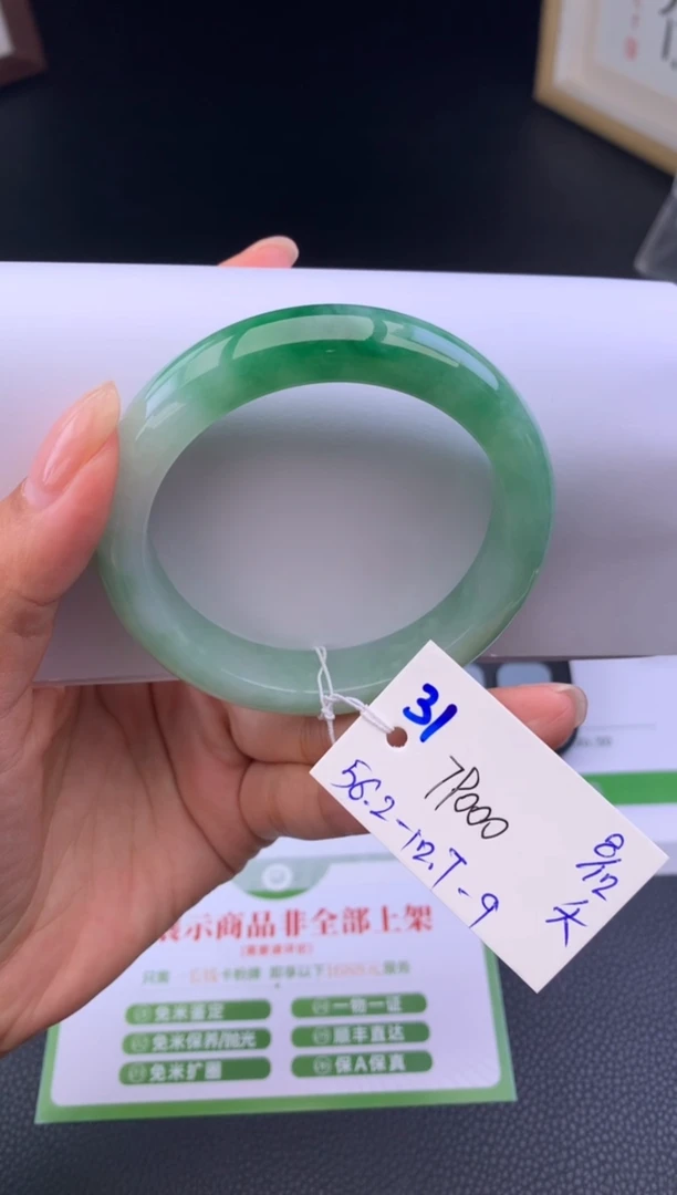 未镶嵌手镯翡翠假一赔三   手镯