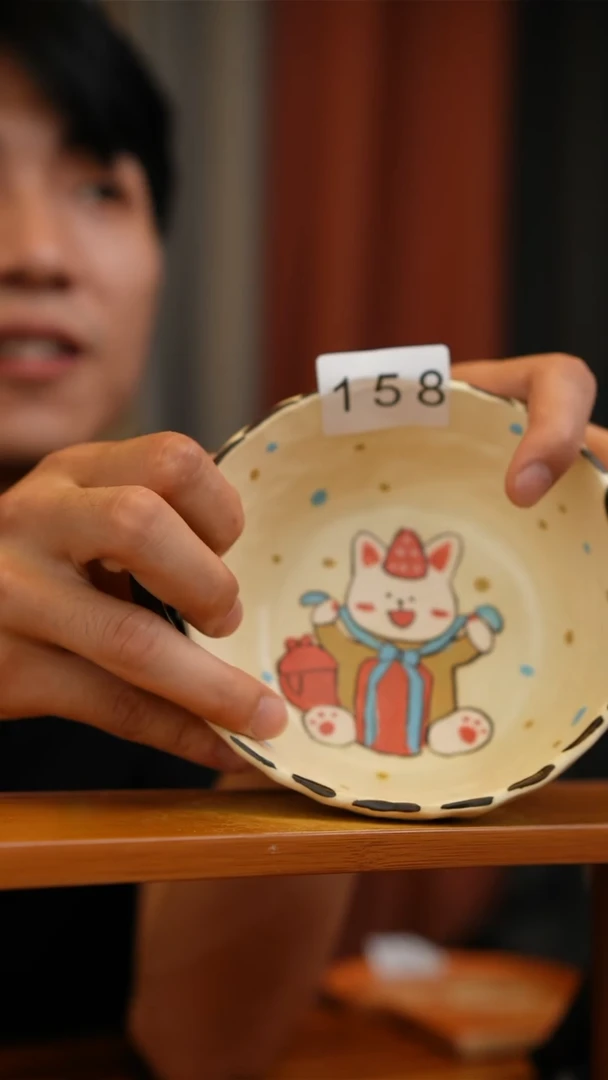 摆件景德镇文创卡哇伊日式系列陶瓷 158