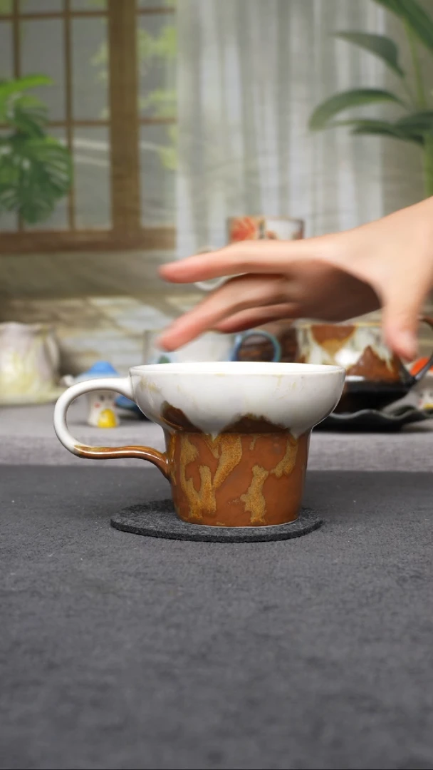 杯子陶782景德镇手工手创杯子