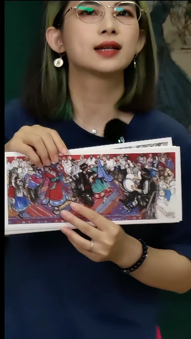 绘画史老师精美明信片