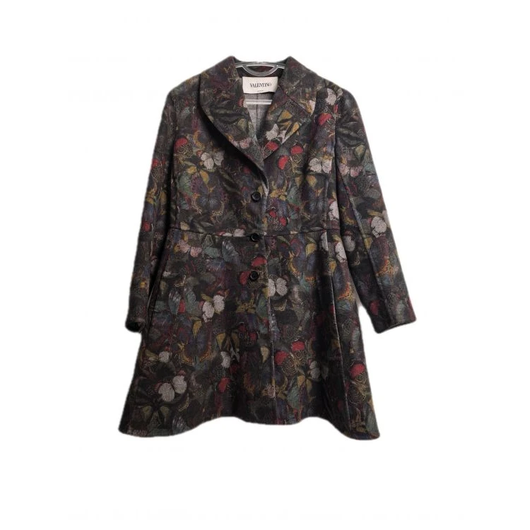 华伦天奴/大衣/95新/丝缎、羊毛、亮片/[251119MY2F]