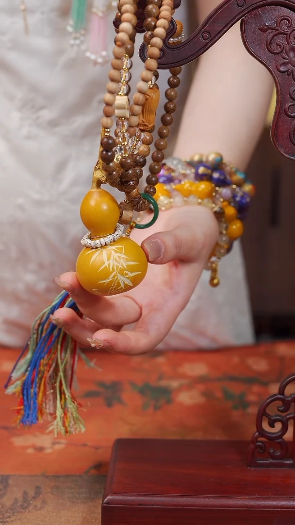 590漆艺工艺小葫芦168