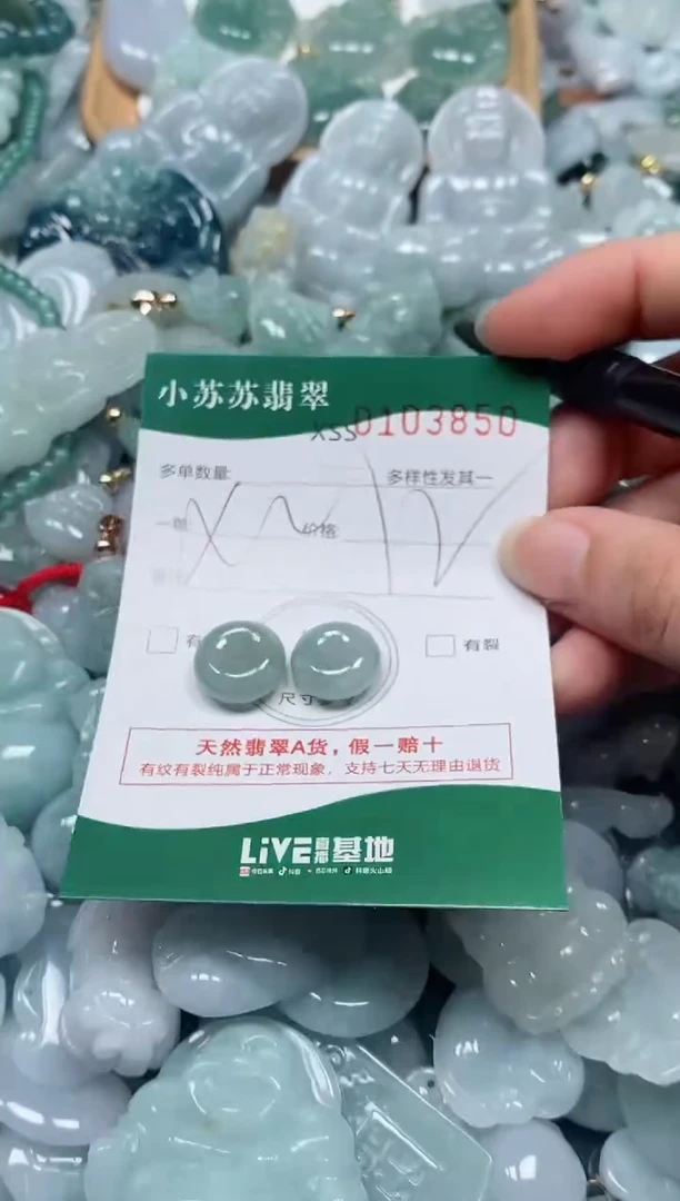 【闪购商品】翡翠颈饰未镶嵌闪购商品0103850