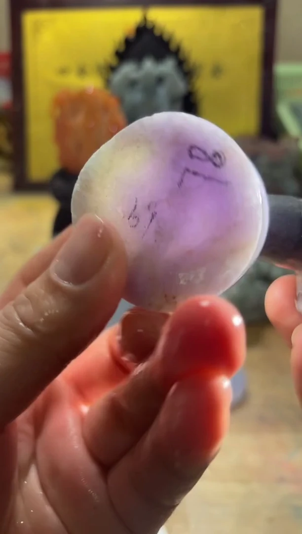 未镶嵌挂件翡翠A货常星6573