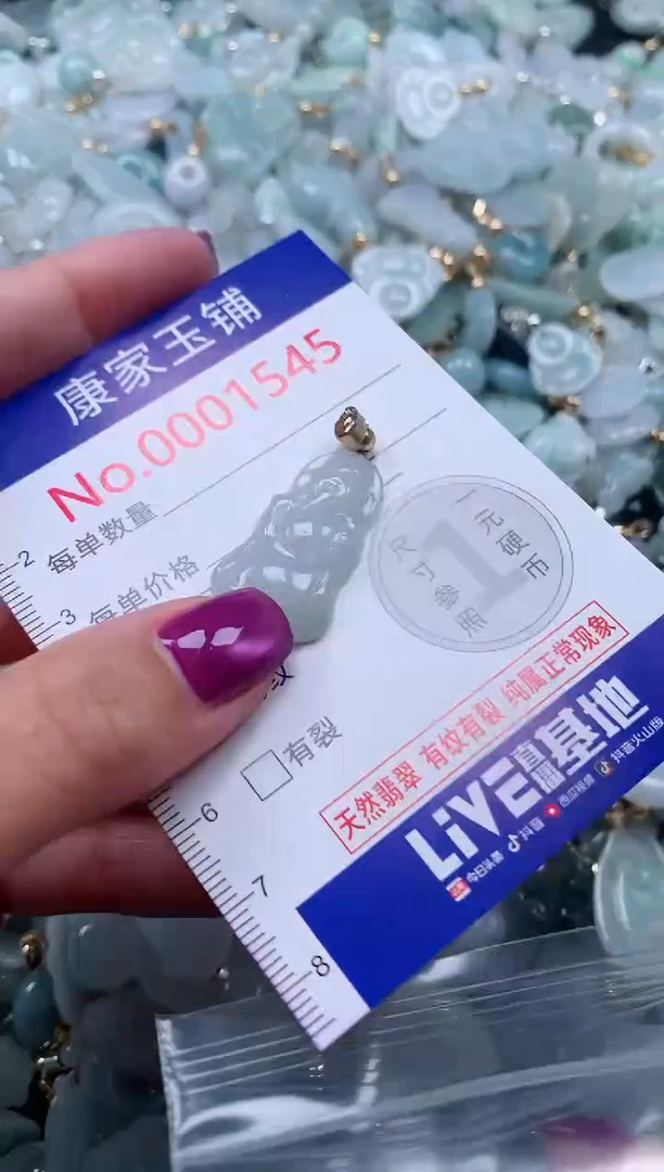 颈饰未镶嵌翡翠1545