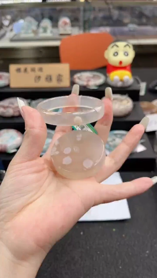 未镶嵌手镯石英质玉51圈口 （赠品镯心）3365416