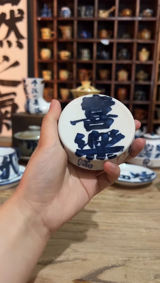 【闪购商品】观云听雨原创手绘茶具