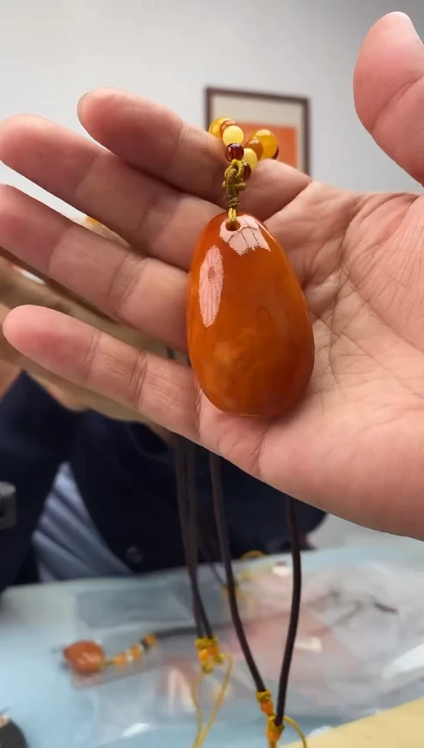 琥珀未镶嵌珠宝奇石假一罚十，多样性发一件015