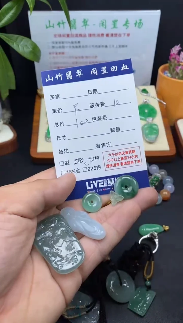 颈饰未镶嵌翡翠3001113