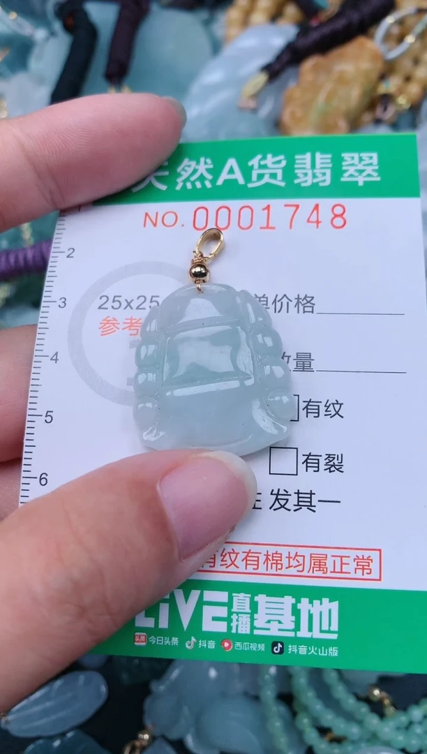 颈饰未镶嵌翡翠.0001748
