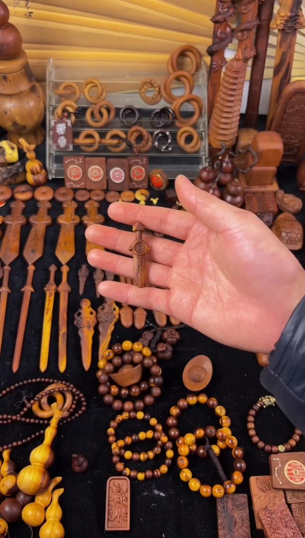 【闪购商品】枣木桃木紫薇讳小剑吊坠包邮到家