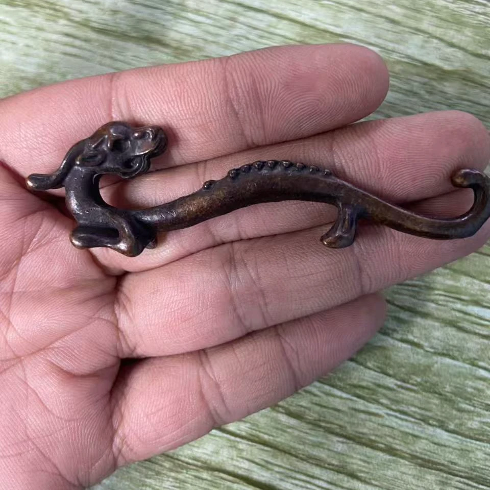 家居装饰摆件铜小龙