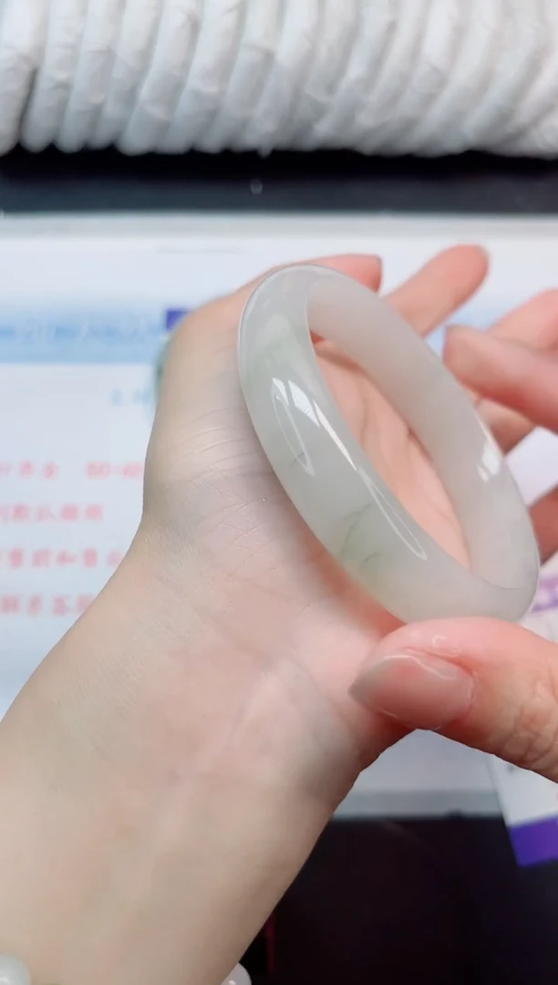 【闪购商品】石英质玉手镯未镶嵌219#58.8