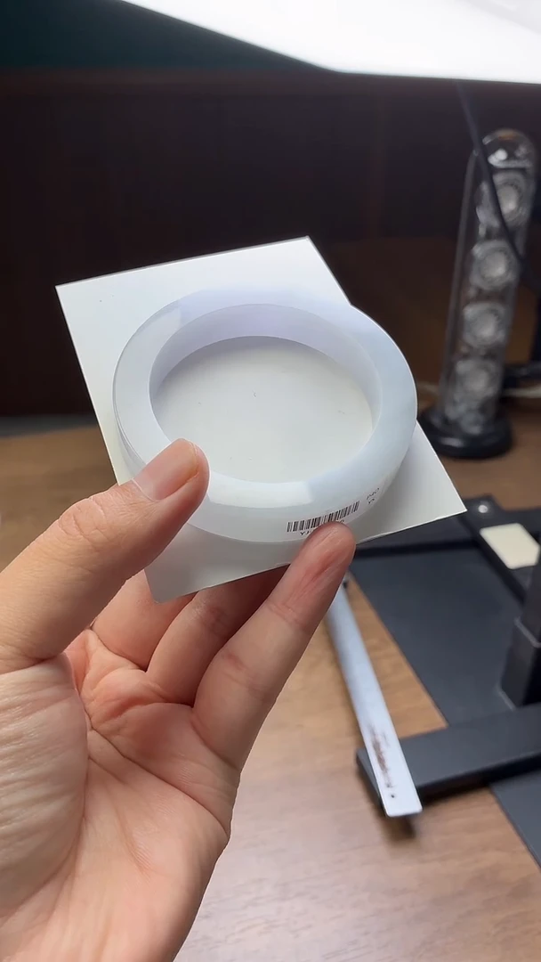 未镶嵌手镯定制翡翠严*姨定制