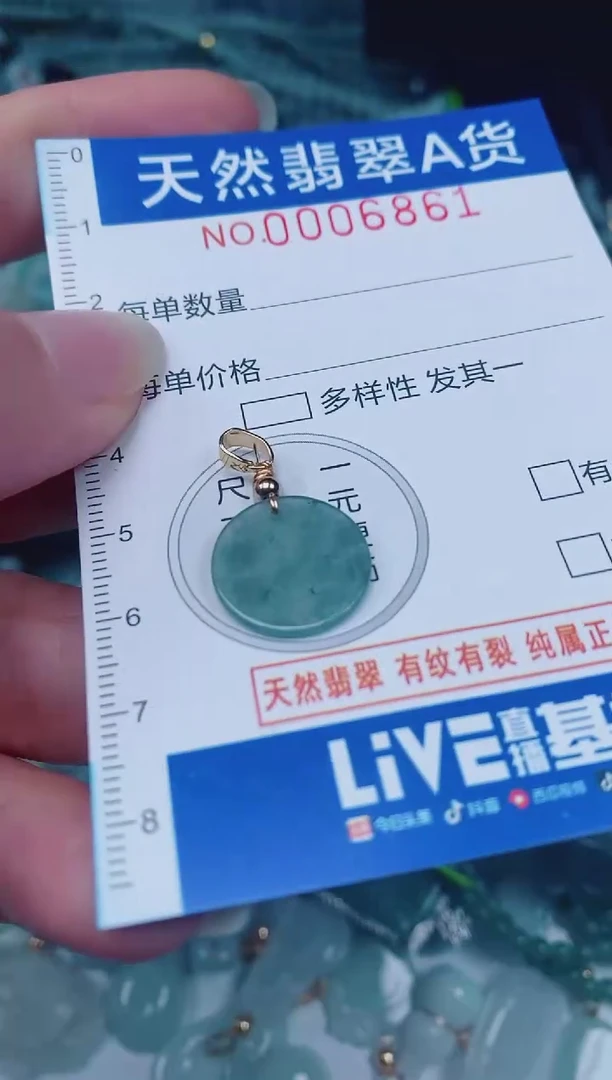 颈饰未镶嵌翡翠00006861