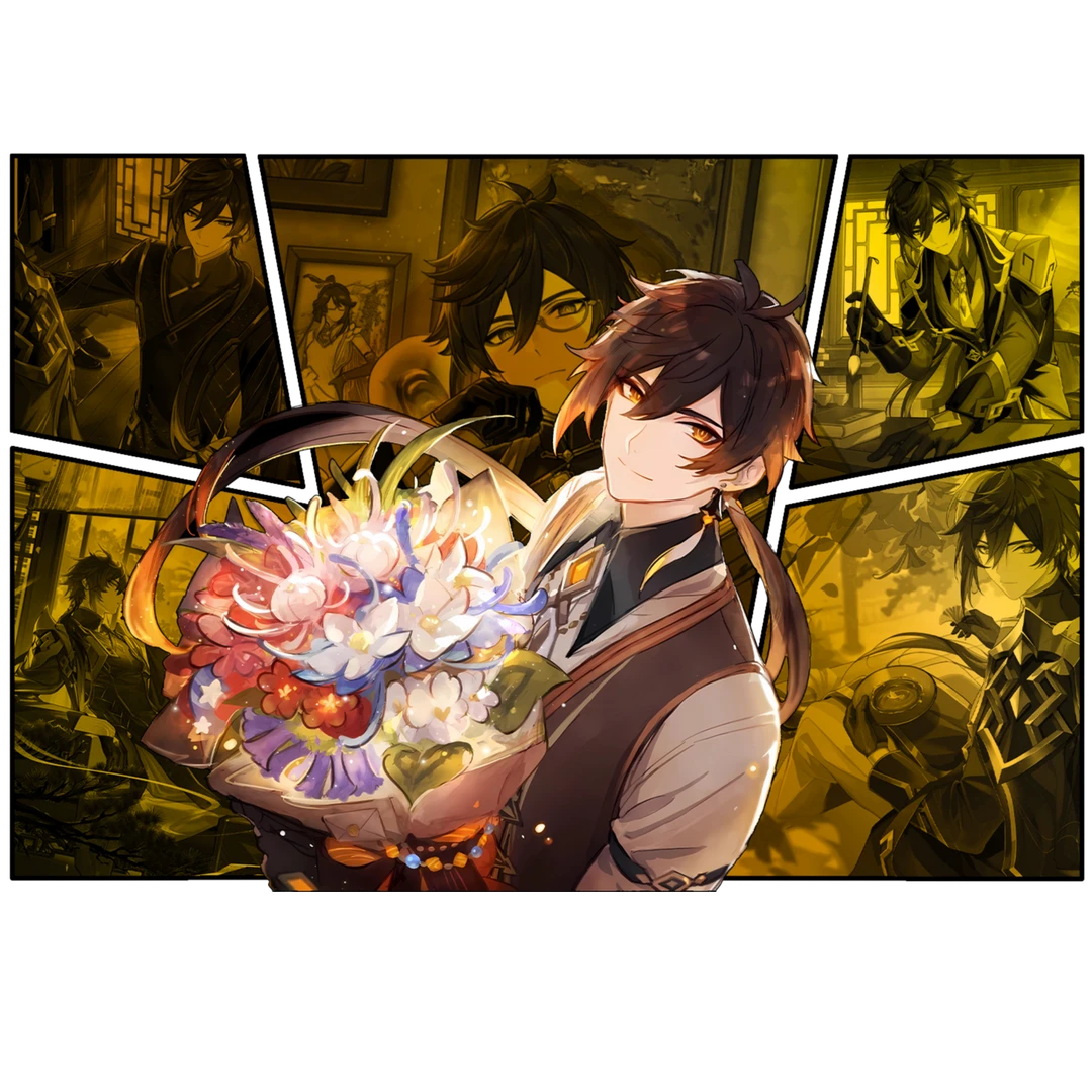 【抬箱】星灿文创 第一弹亚克力水晶砖摆件（默认代拆）15*10*1.8