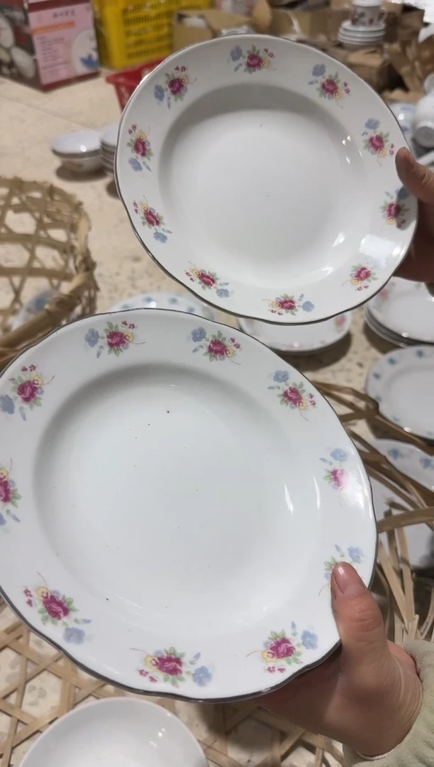 【闪购商品】摆件碗盘杯20厘米有瑕疵介意勿拍