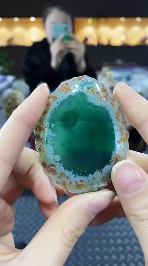 未镶嵌颈饰玛瑙/玉髓开*玛瑙