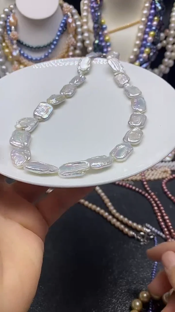 颈饰未镶嵌淡水珍珠多人