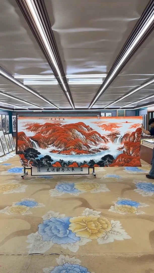 绘画DC  刘雪红-大丈二-山水国画