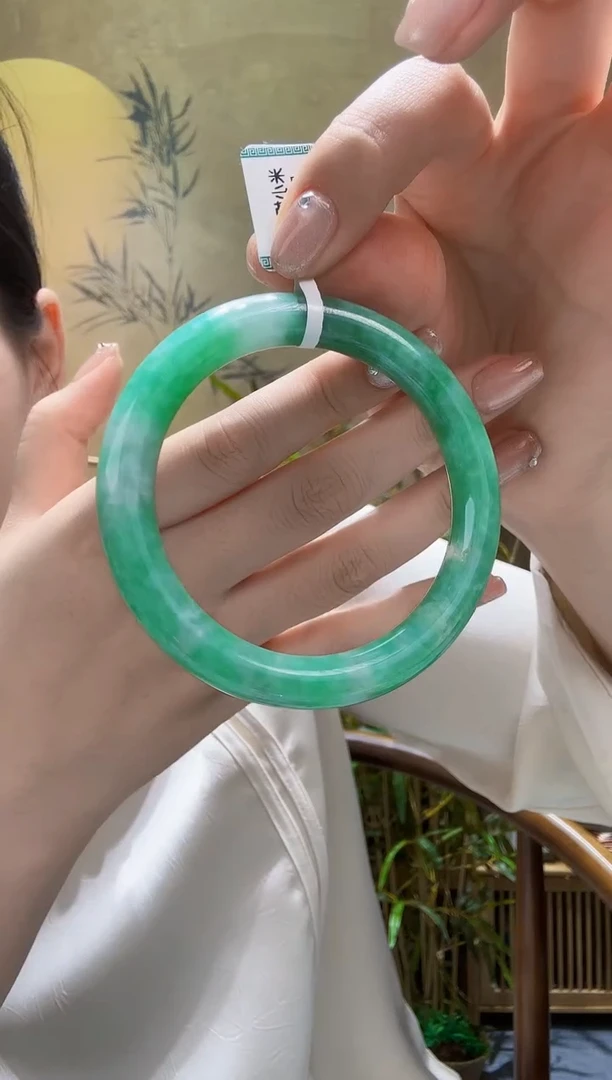 翡翠未镶嵌颈饰手镯 58