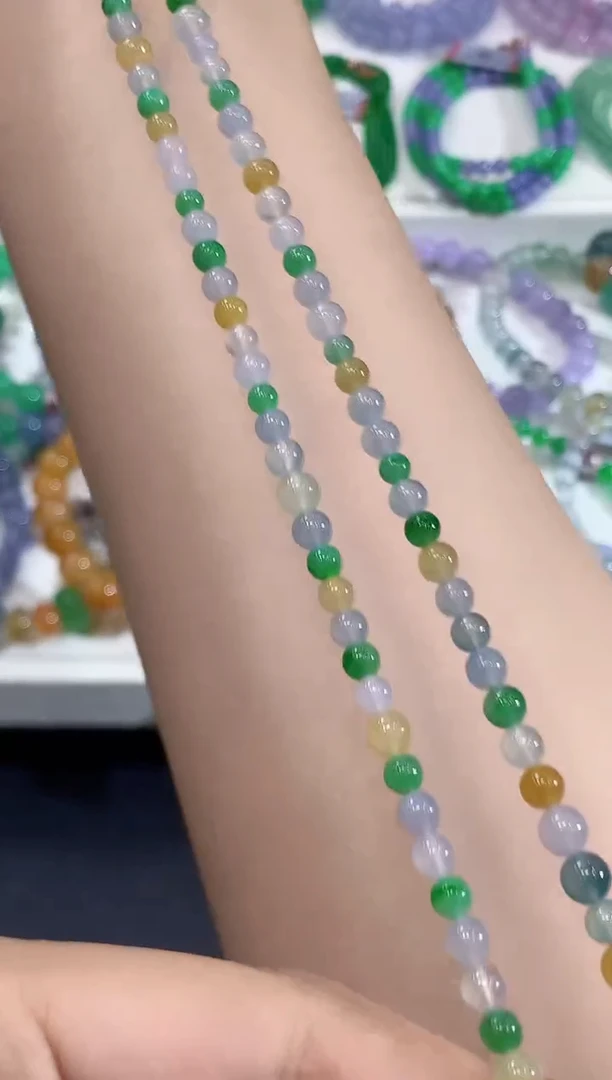 未镶嵌手串翡翠C110