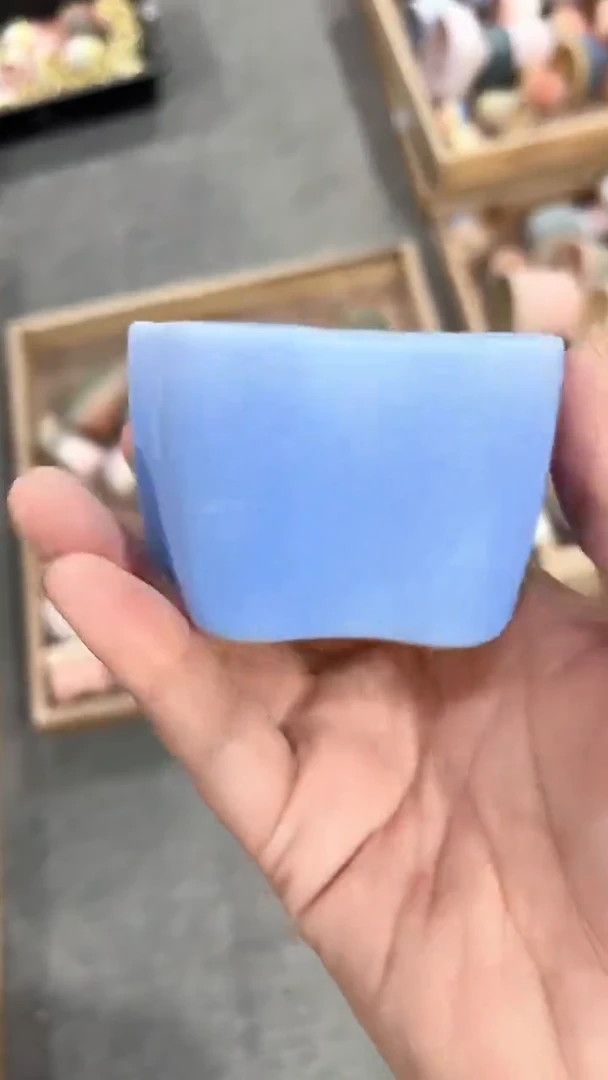 麦饭石粗陶星星多肉花盆