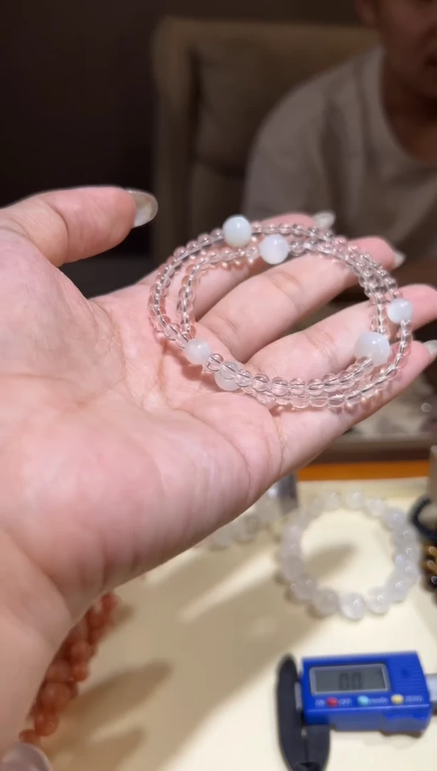 水晶手链未镶嵌白月光